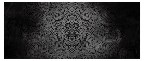 Obraz - Mystická mandala (120x50 cm)
