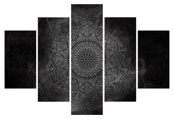 Obraz - Mystická mandala (150x105 cm)