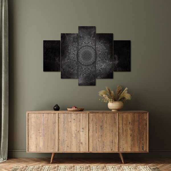 Obraz - Mystická mandala (150x105 cm)