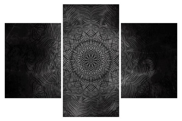 Obraz - Mystická mandala (90x60 cm)