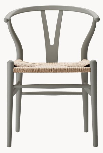 Drevená stolička's tkaným sedadlom CH24 Wishbone Chair