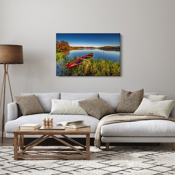 Obraz červené pramice (90x60 cm)