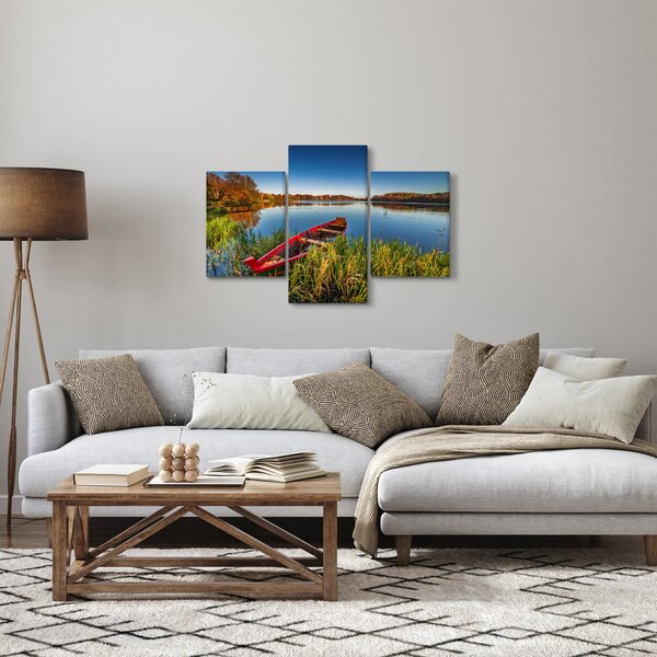 Obraz červené pramice (90x60 cm)