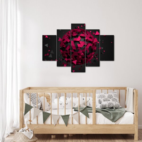 Obraz 3D abstrakcie (150x105 cm)