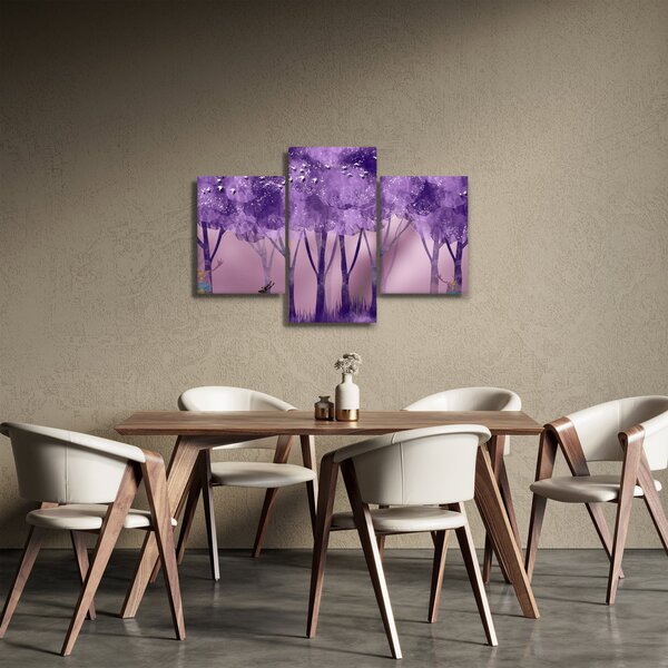 Obraz - Jelene v magickom lese (90x60 cm)