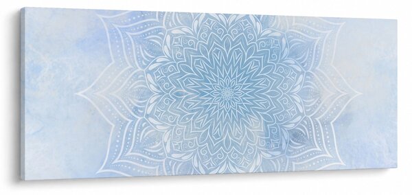Obraz - Zimná mandala (120x50 cm)