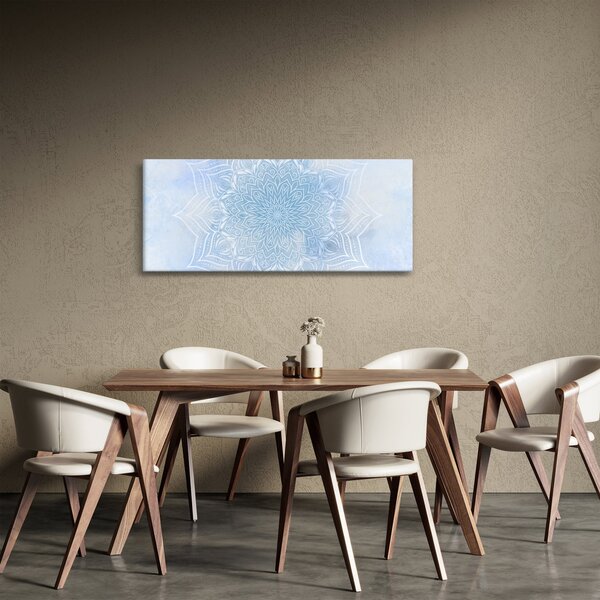 Obraz - Zimná mandala (120x50 cm)