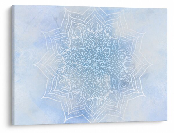 Obraz - Zimná mandala (70x50 cm)