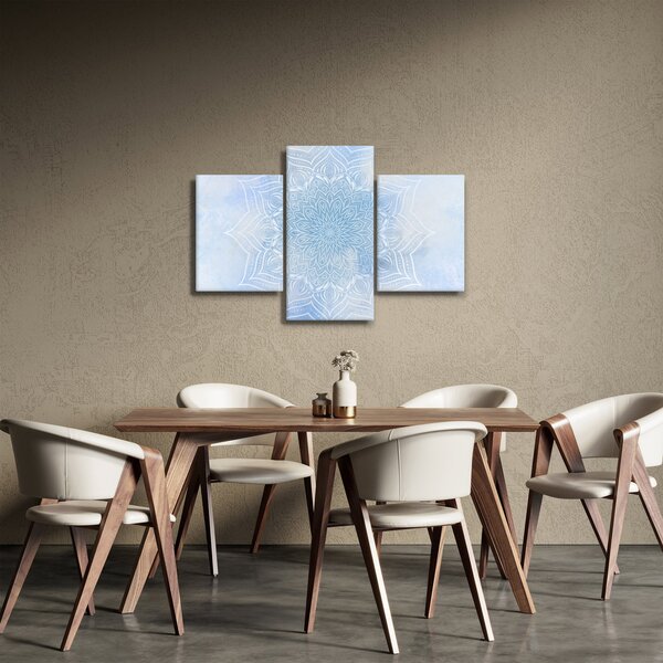 Obraz - Zimná mandala (90x60 cm)