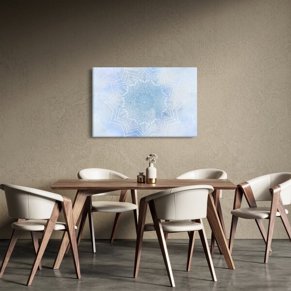Obraz - Zimná mandala (90x60 cm)