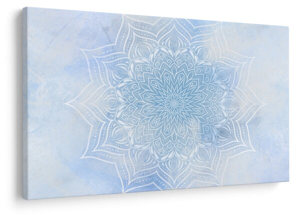 Obraz - Zimná mandala (90x60 cm)