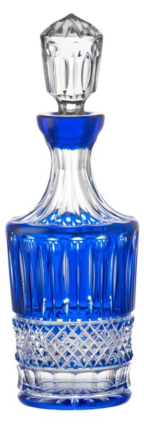 Bohemia Crystal Fľaša Tomy modrá 750ml