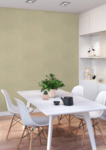 RASCH | Vliesová tapeta na stenu Farm Living 709452 | 0,53 x 10,05 m | hnedá, zelená