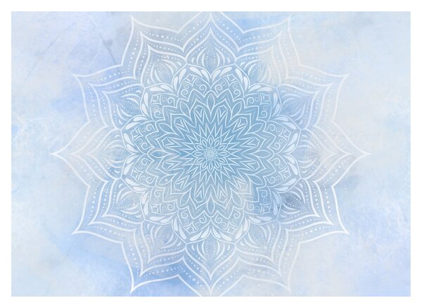 Obraz - Zimná mandala (70x50 cm)