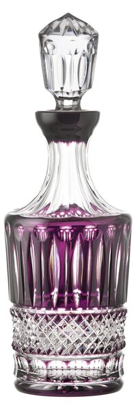 Bohemia Crystal Fľaša Tomy fialová 750ml