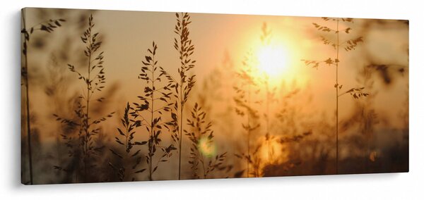 Obraz východu slnka (120x50 cm)