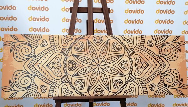 Obraz Mandala so starodávnym nádychom