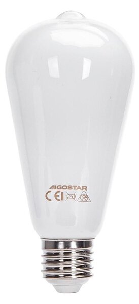 LED Žiarovka ST64 E27/8W/230V 2700K - Aigostar