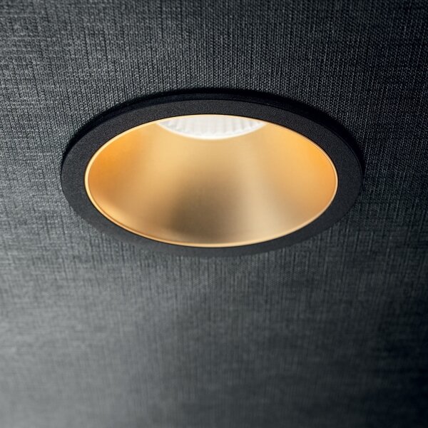 Ideal Lux -LED Podhľadové svietidlo GAME TRIM LED/11W/230V pr. 8,5 cm IP40 zlatá/čierna