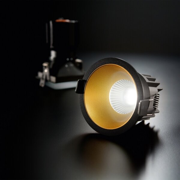Ideal Lux -LED Podhľadové svietidlo GAME TRIM LED/11W/230V pr. 8,5 cm IP40 zlatá/čierna