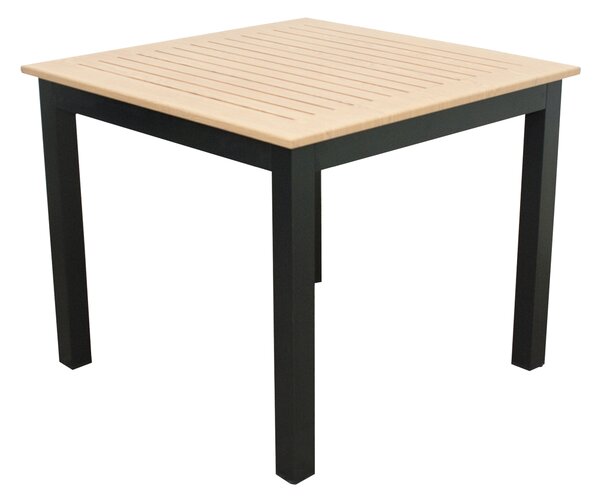 Stôl EXPERT WOOD antracit, gastro, hliníkový, 90x90x75 cm DP266EG131820