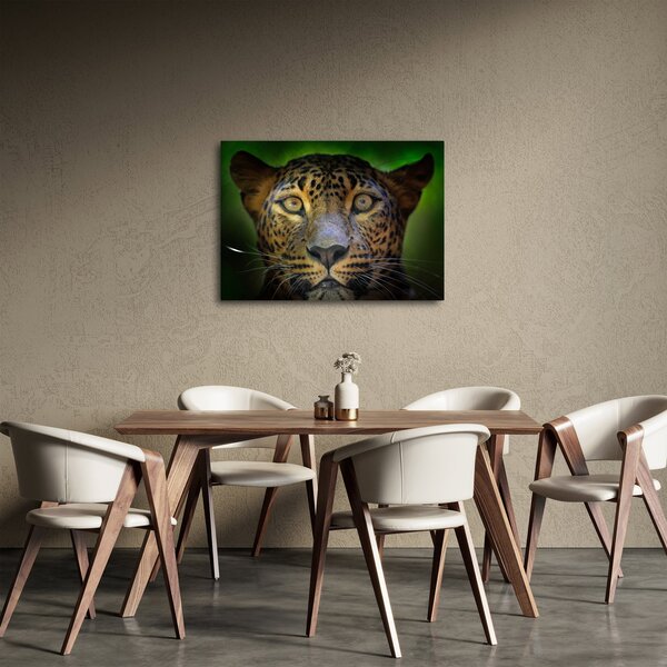 Obraz - Portrét leoparda, Sri Lanka (70x50 cm)