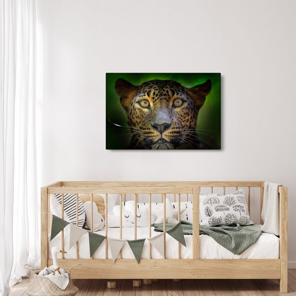 Obraz - Portrét leoparda, Sri Lanka (90x60 cm)