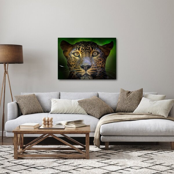 Obraz - Portrét leoparda, Sri Lanka (70x50 cm)
