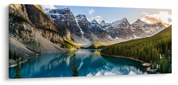Obraz - Kanada, Národný park Banff, Moraine Lake (120x50 cm)