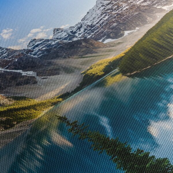 Obraz - Kanada, Národný park Banff, Moraine Lake (90x60 cm)