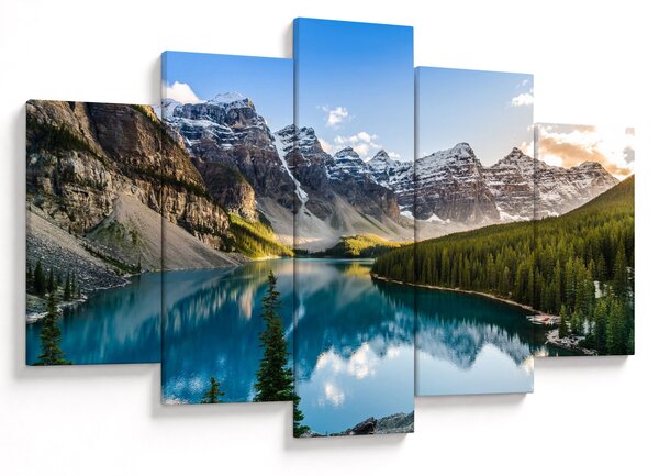Obraz - Kanada, Národný park Banff, Moraine Lake (150x105 cm)