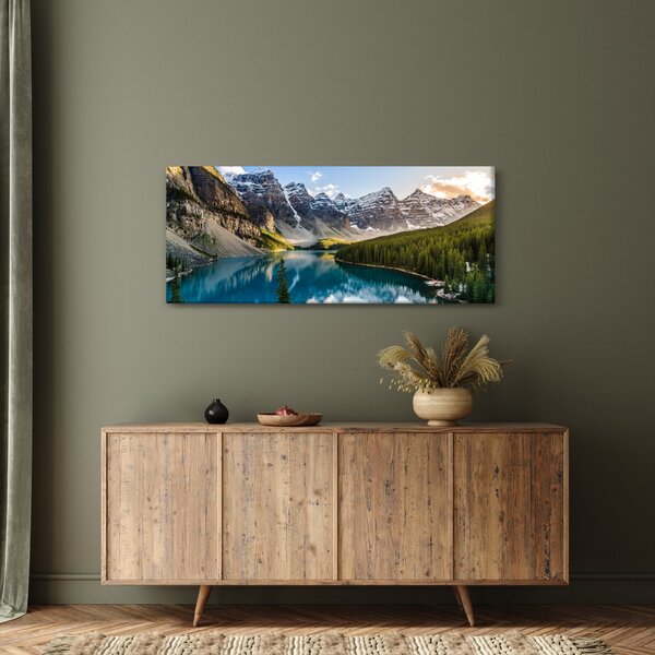 Obraz - Kanada, Národný park Banff, Moraine Lake (120x50 cm)
