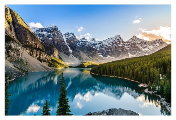 Obraz - Kanada, Národný park Banff, Moraine Lake (90x60 cm)