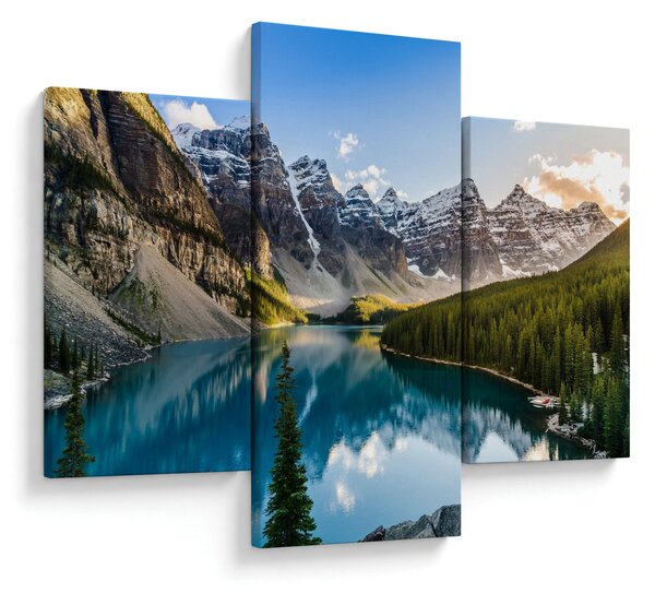 Obraz - Kanada, Národný park Banff, Moraine Lake (90x60 cm)