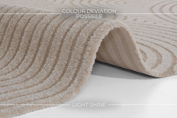 ELLE Decoration, Kusový koberec New York 105084 Cream, beige, 160x230, béžová, obývacia izba