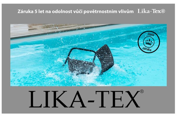 Doppler PARIS LIKA-TEX® záhradné kreslo mocca Doppler