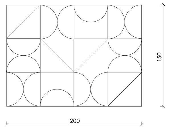 Deka 150x200 cm Tul – noo.ma