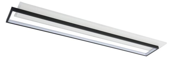 Brilagi - LED stmievateľné stropné svietidlo OUTLINE LED/90W/230V 18x100 cm biela/čierna +DO
