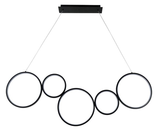 Brilagi - LED závesný luster ECHO na lankách LED/60W/230V 4000K 100 cm čierny