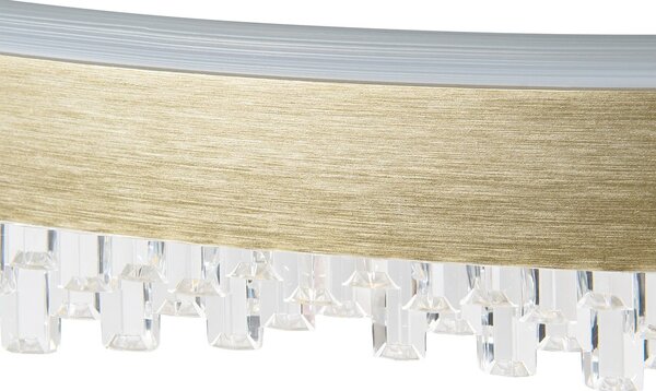 Závesné LED svietidlo Preciosa, 1x LED 52w, 4000k, g