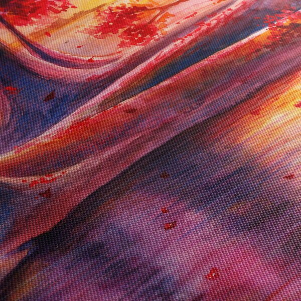 Obraz čarovného lesa (90x60 cm)