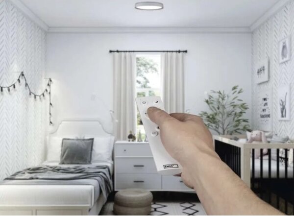 Stmievateľné LED stropné svietidlo ILVI LED/30W/230V 2700-6500K pr. 40 cm biela/béžová+DO
