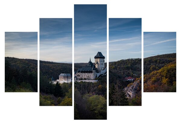 Obraz Karlštejn (150x105 cm)