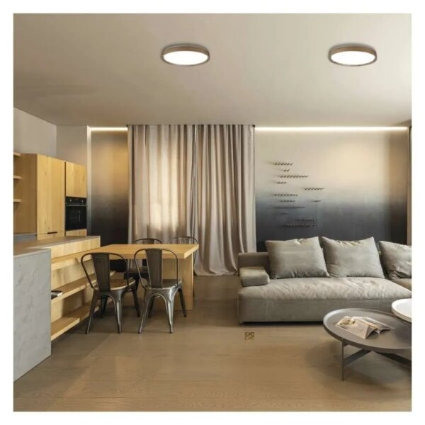 LED stmievateľné stropné svietidlo ILVI LED/30W/230V 2700-6500K priemer 40 cm béžová + diaľkové ovládanie