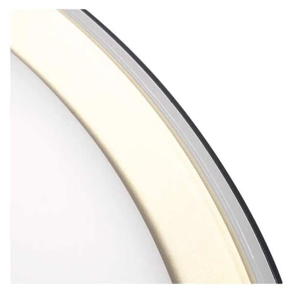 LED stmievateľné stropné svietidlo ILVI LED/30W/230V 2700-6500K pr. 40 cm čierna/mosadz+DO