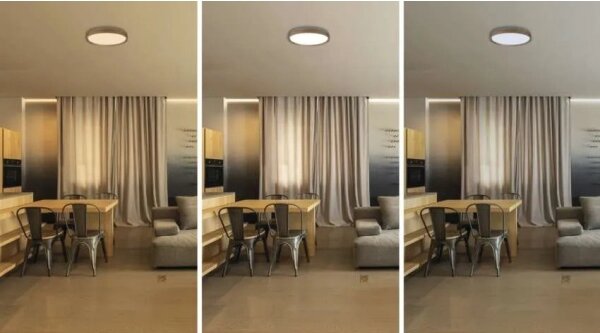 LED stmievateľné stropné svietidlo ILVI LED/30W/230V 2700-6500K priemer 40 cm béžová + diaľkové ovládanie