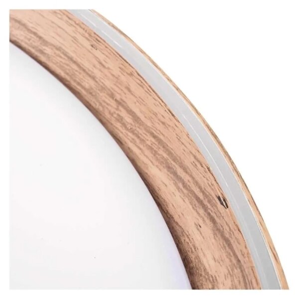 LED stmievateľné stropné svietidlo ILVI LED/30W/230V 2700-6500K priemer 40 cm béžová + diaľkové ovládanie