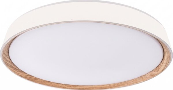LED stmievateľné stropné svietidlo ILVI LED/45W/230V 2700-6500K pr. 50 cm biela/béžová+DO