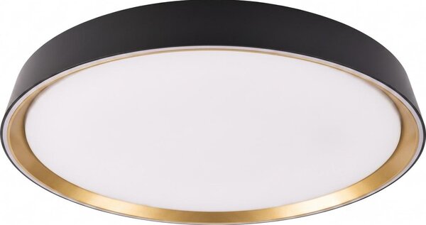 LED stmievateľné stropné svietidlo ILVI LED/45W/230V 2700-6500K pr. 50 cm čierna/béžová+DO
