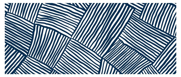 Obraz - 3D línia (120x50 cm)